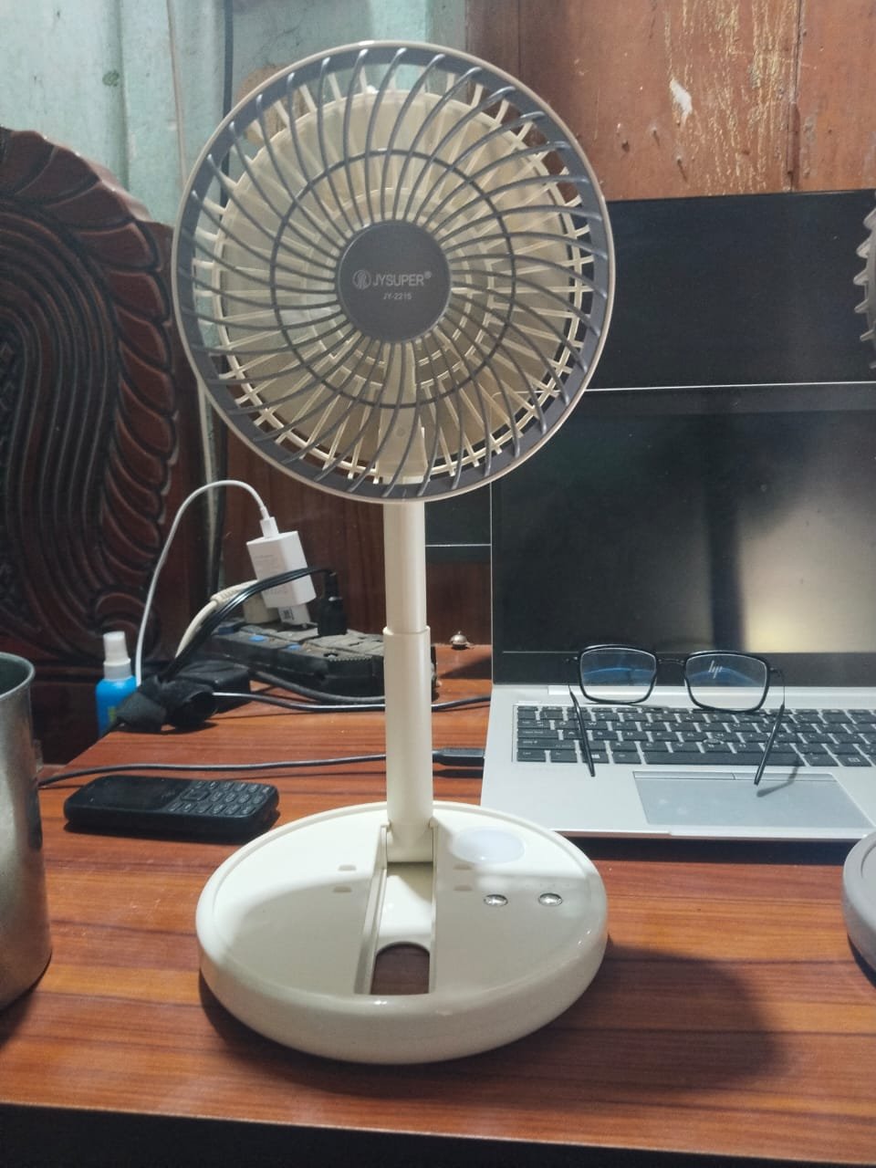 Rechargeable Portable Mini Table Fan - Image 3