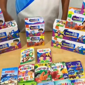 Jhilmil Gan Box-6 pcs Book Set- Children primary education & brain development (Copy)