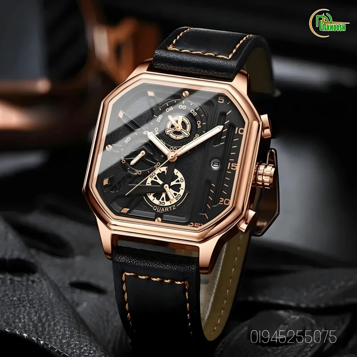 TRSOYE Luxury Leather Belt Wrist Watch - Image 2